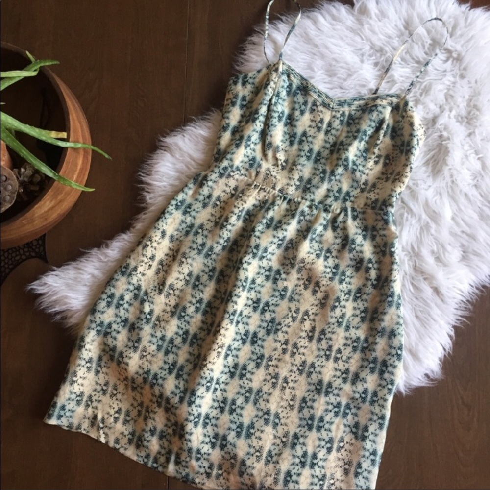 Anthropologie 100% Silk Dress - Picture 2 of 7